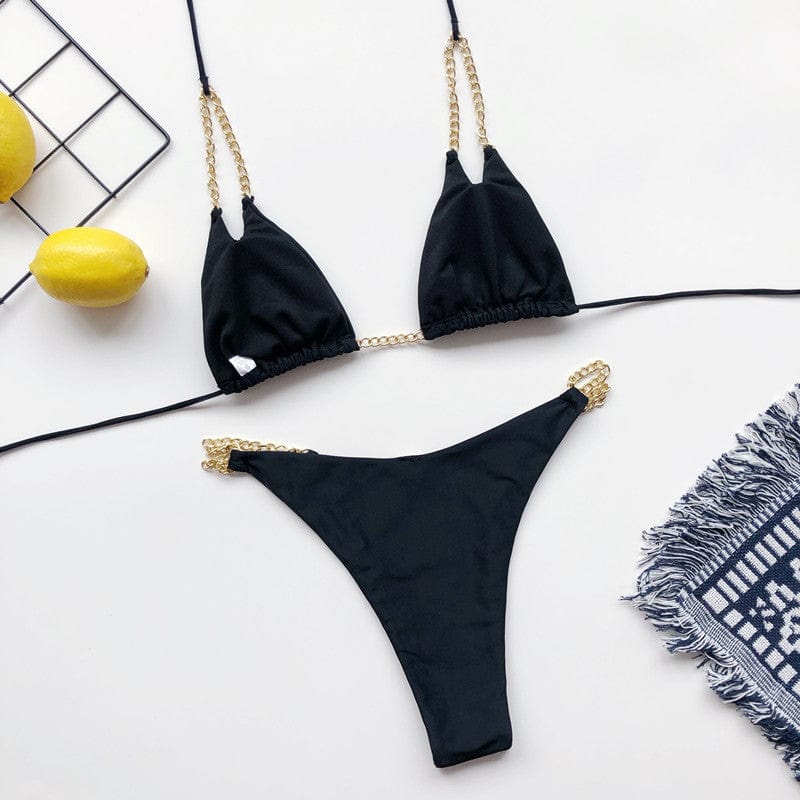 Bikini plażowe z wiązaniem na szyi - Image 3