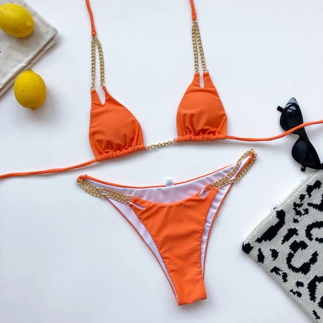 Bikini plażowe z wiązaniem na szyi - Image 7