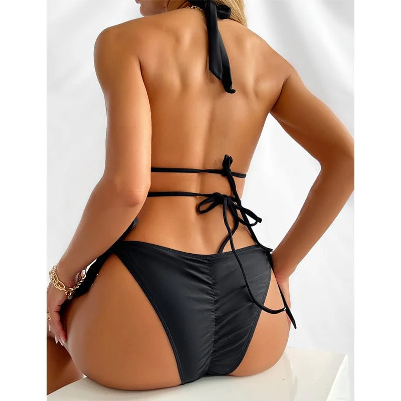 Bikini z wiązaniem na szyi - Image 4