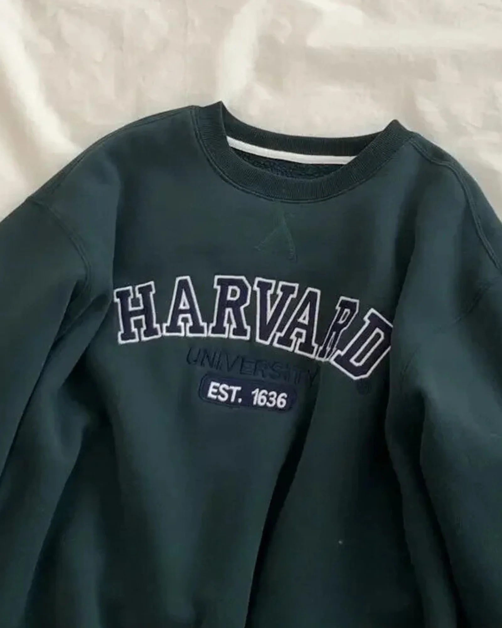 Bluza oversize crewneck Harvard University - Image 5