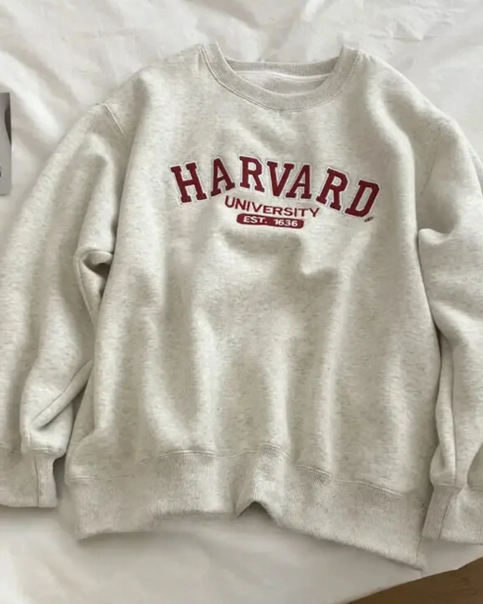 Bluza oversize crewneck Harvard University - Image 7