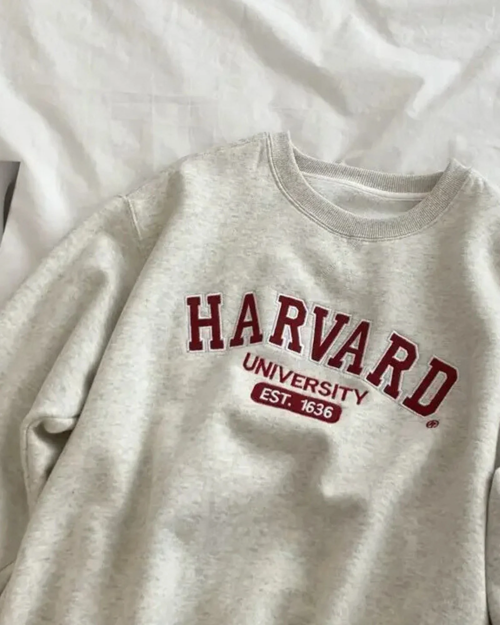 Bluza oversize crewneck Harvard University - Image 8
