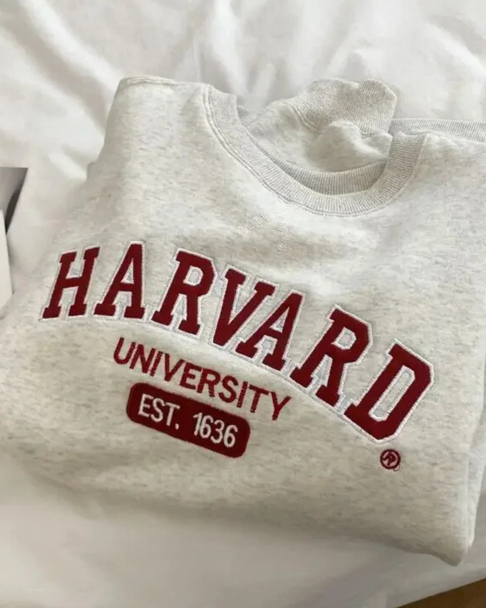 Bluza oversize crewneck Harvard University - Image 9