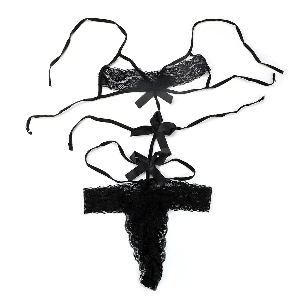 Body koronkowe z kokardkami - Image 3