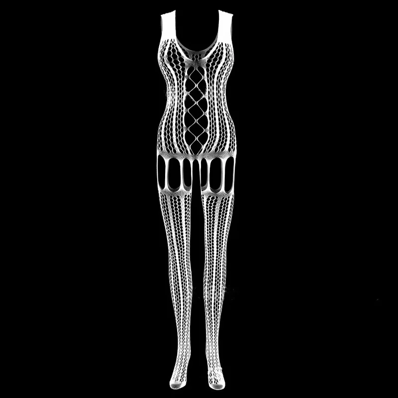 Bodystocking w pionowe pasy - Image 7