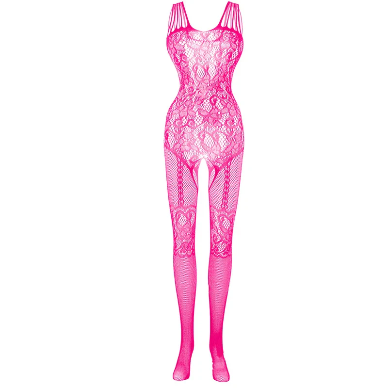 Bodystocking z ozdobnymi ramiączkami - Image 4