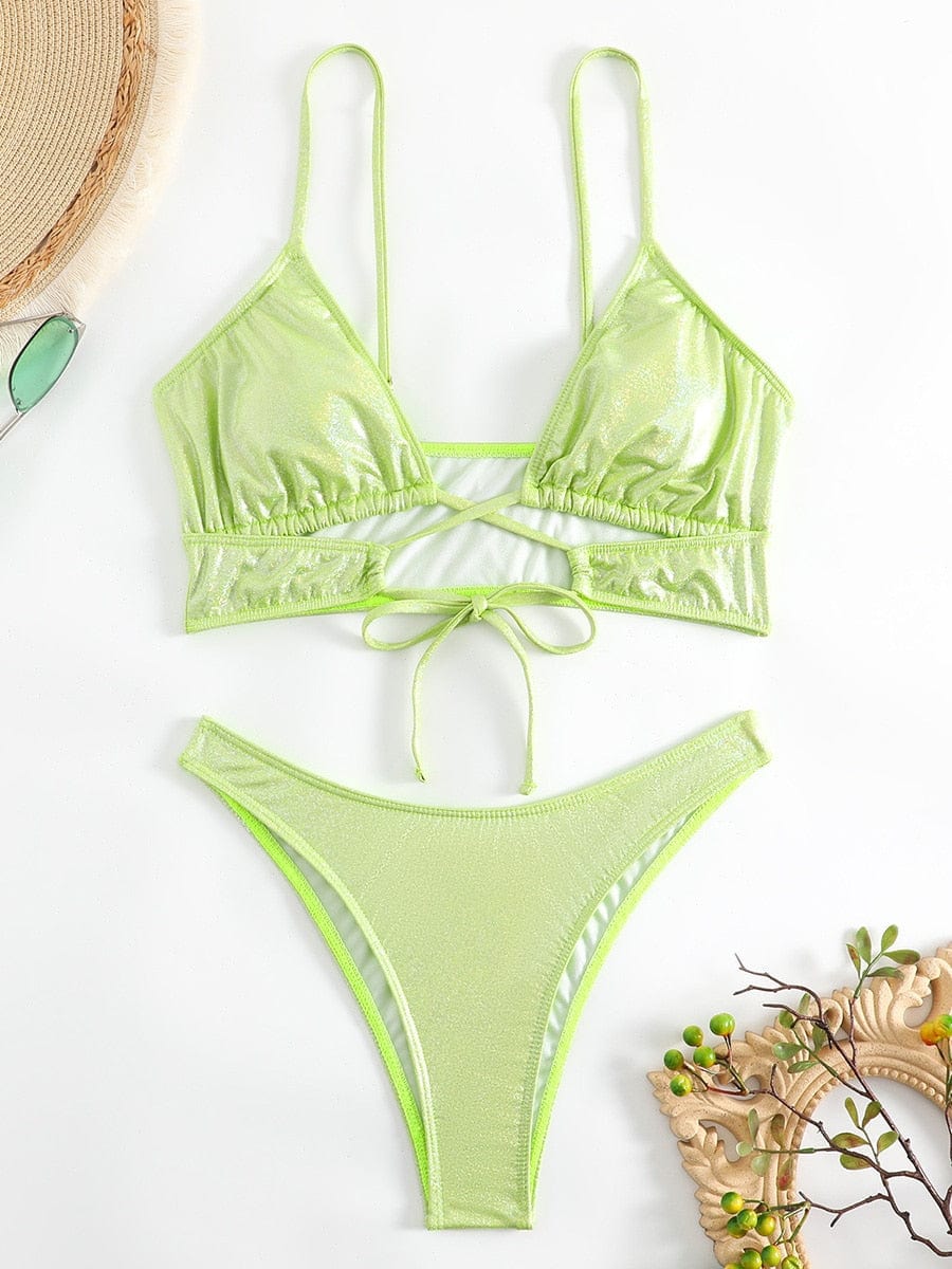 Komplet bikini z wysokim stanem - Image 2