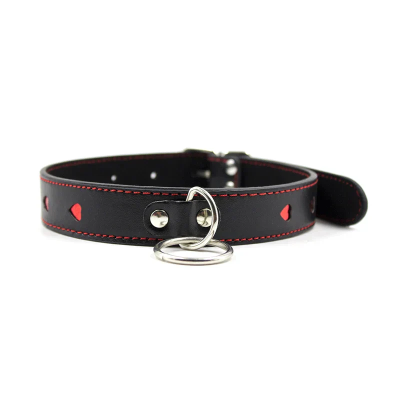 Obroża ze smyczą z regulowanym zakresem 35-48 cm - Image 4
