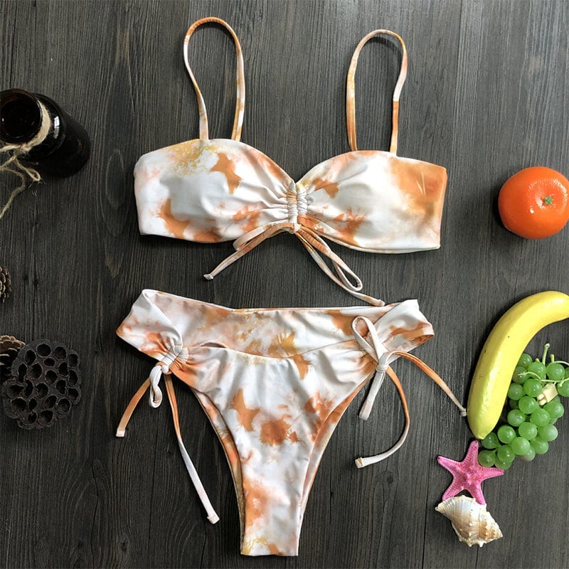 Dwuczęściowy strój kąpielowy z modnym krojem bikini - Image 4