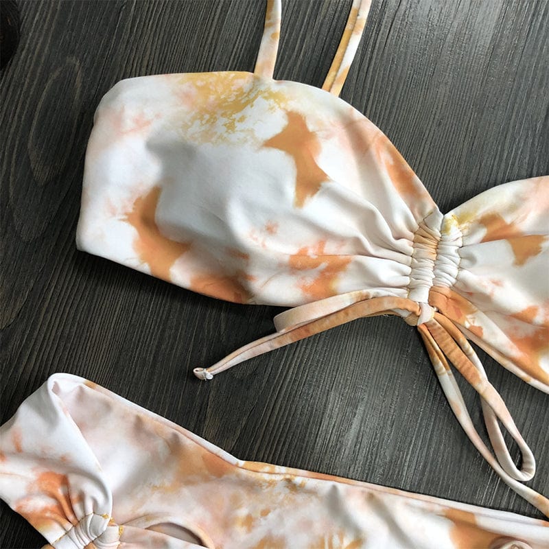 Dwuczęściowy strój kąpielowy z modnym krojem bikini - Image 6