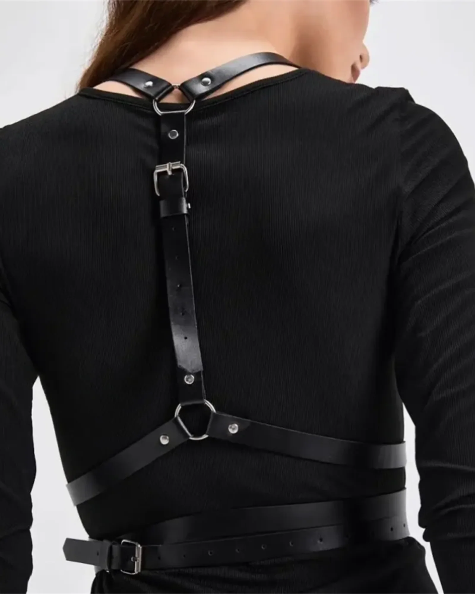 Regulowany skórzany harness - Image 5