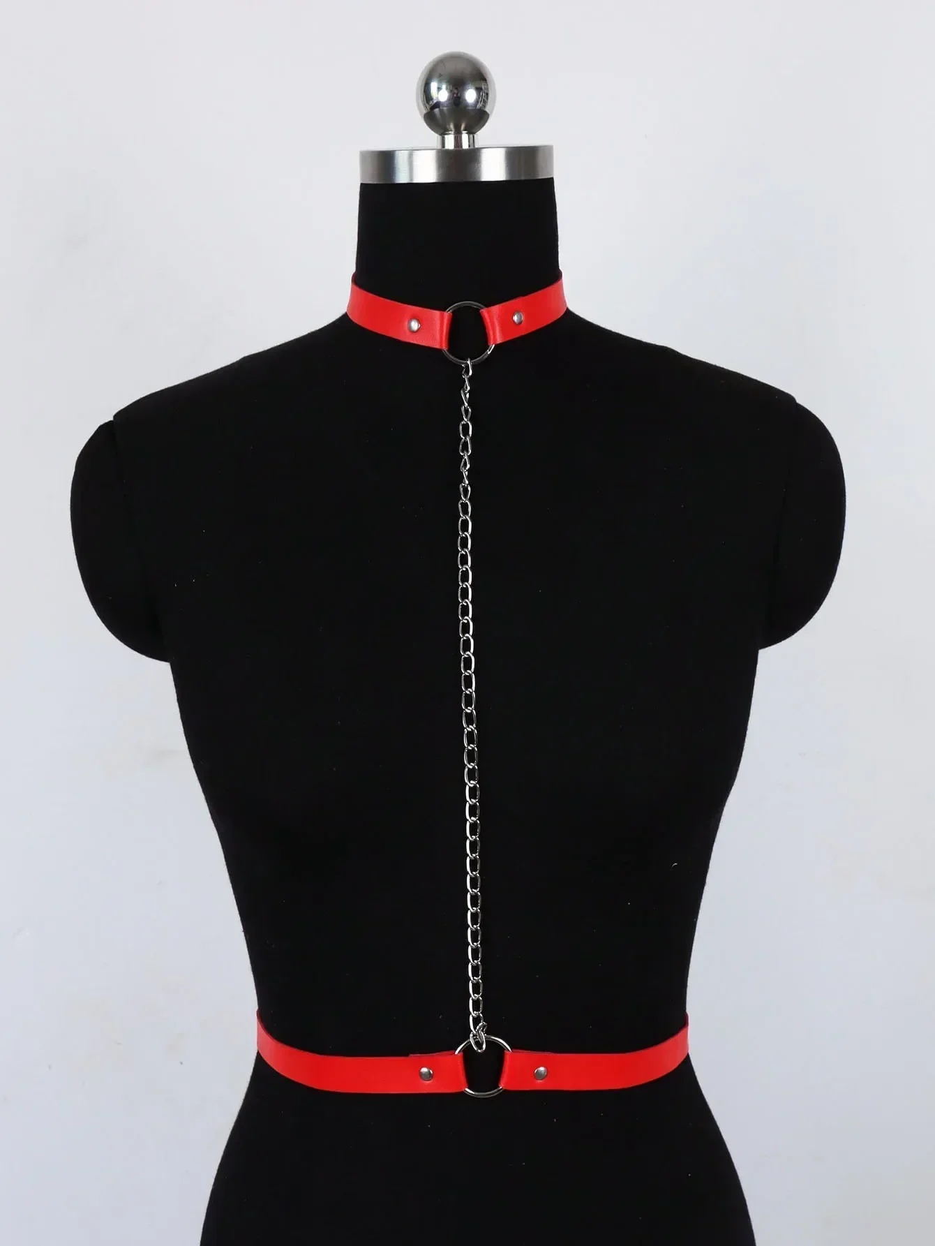 Harness na biust z chokerem - Image 5