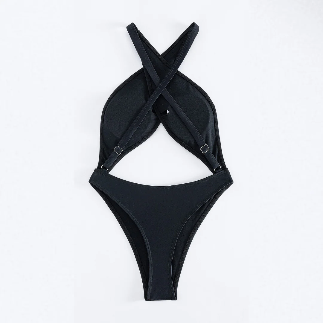 Monokini z krzyżowanymi ramiączkami - Image 5