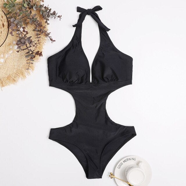 Stylowy monokini z pełnym krojem - Image 4