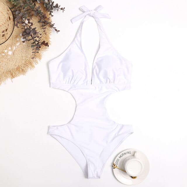 Stylowy monokini z pełnym krojem - Image 5