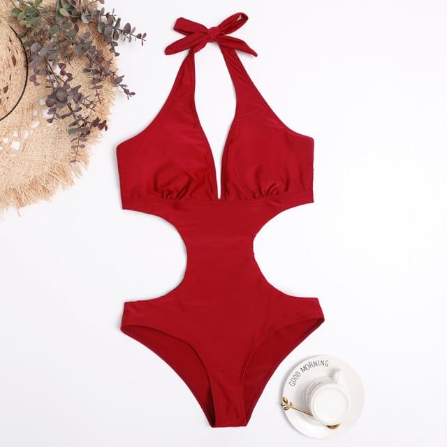 Stylowy monokini z pełnym krojem - Image 6