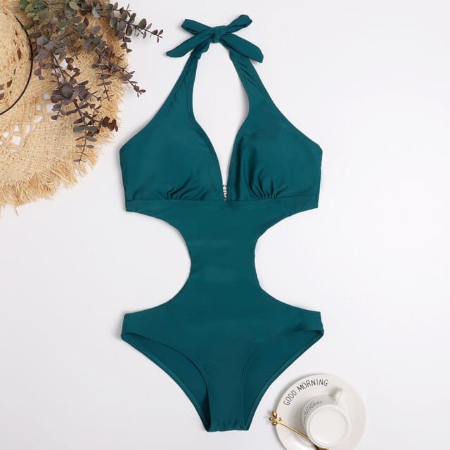 Stylowy monokini z pełnym krojem - Image 8