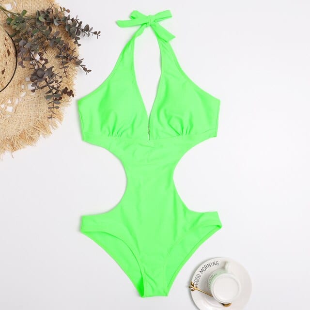 Stylowy monokini z pełnym krojem - Image 9