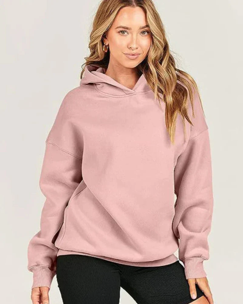 Klasyczna bluza oversize z kapturem - Image 10