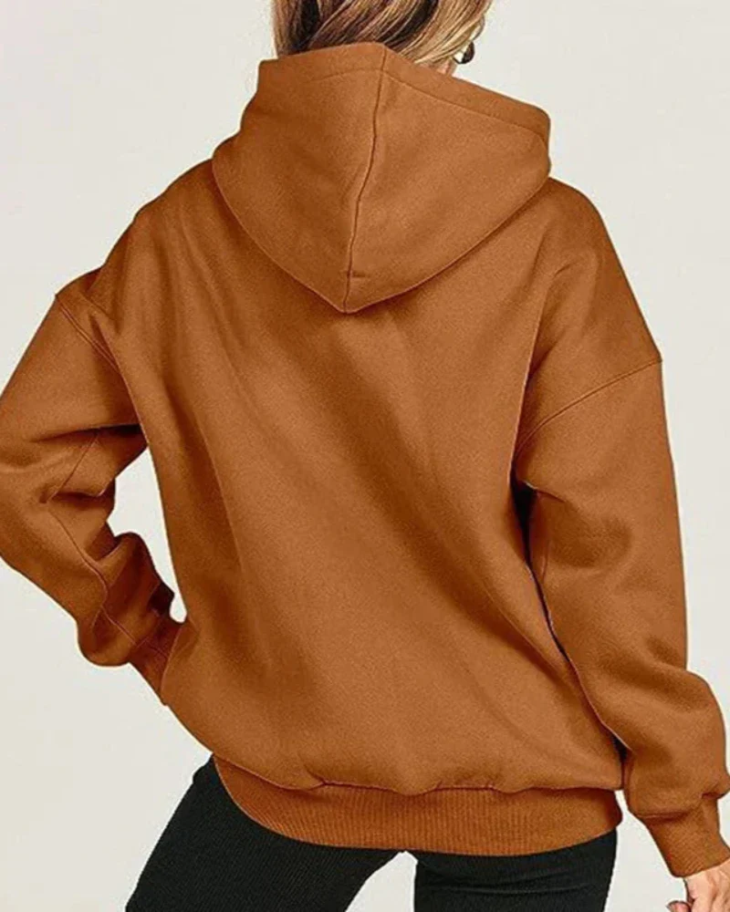 Klasyczna bluza oversize z kapturem - Image 15
