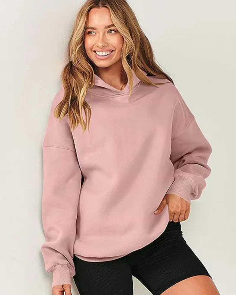 Klasyczna bluza oversize z kapturem - Image 8
