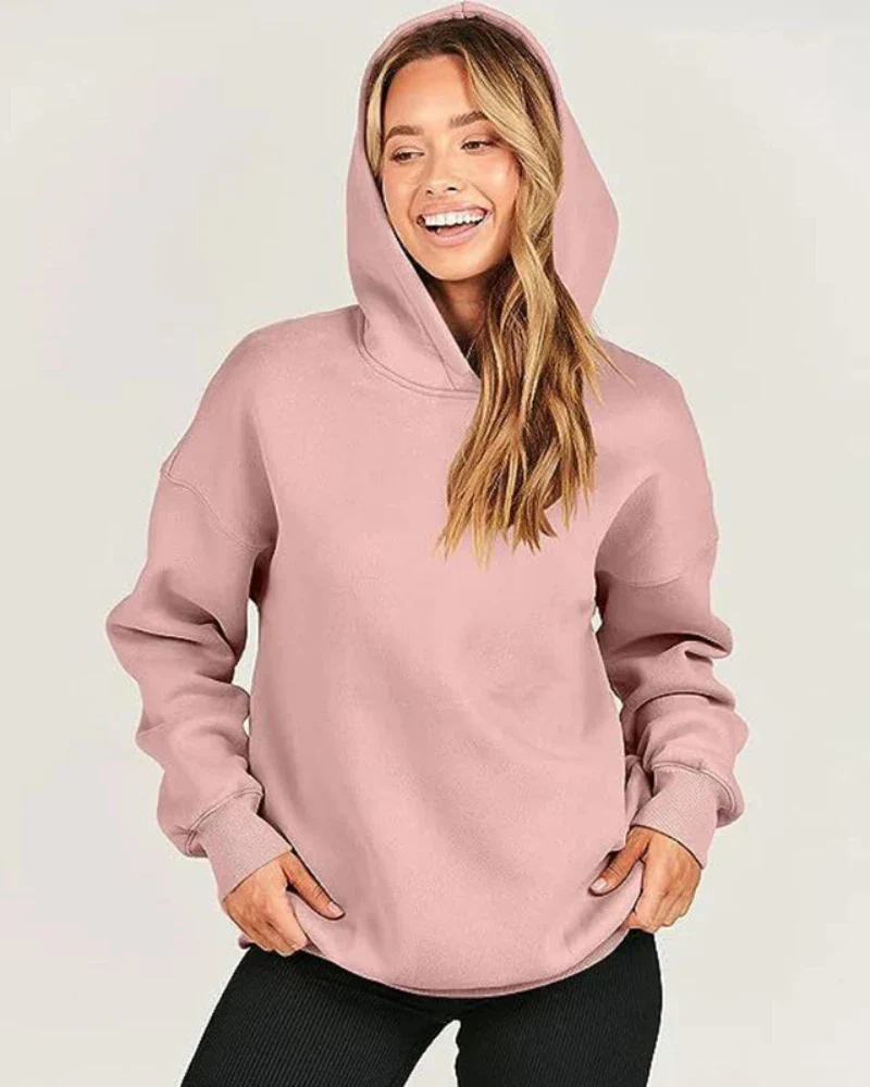 Klasyczna bluza oversize z kapturem - Image 9
