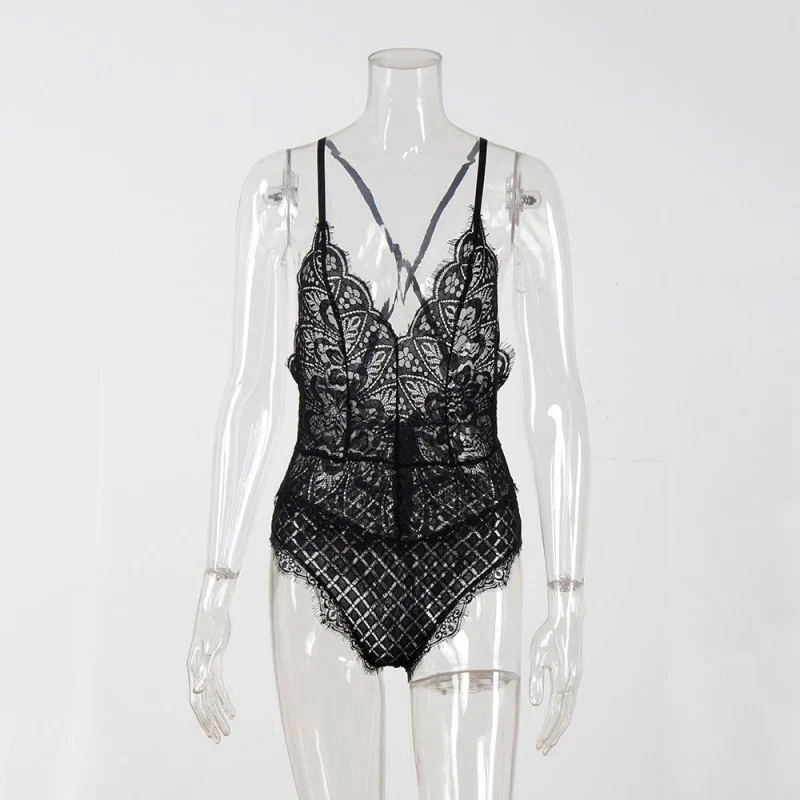 Klasyczne body koronkowe - Image 3