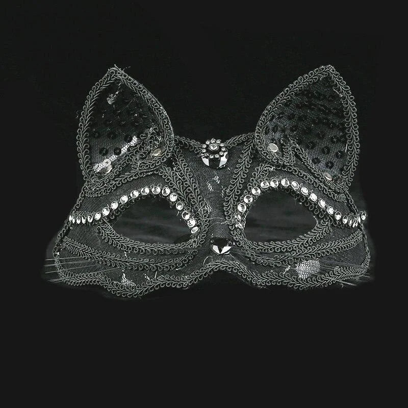 Kocia maska z cyrkoniami - Image 2