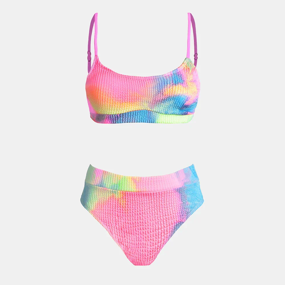 Wielokolorowe bikini z regulowanymi ramiączkami - Image 5