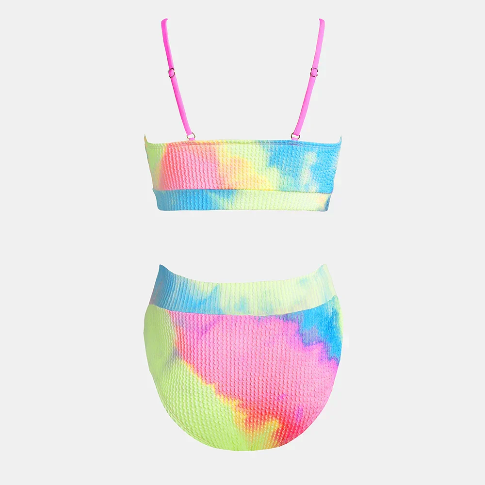 Wielokolorowe bikini z regulowanymi ramiączkami - Image 6