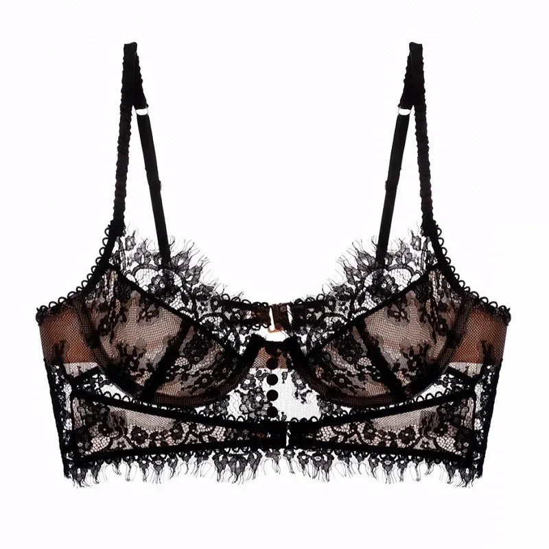 Koronkowy biustonosz bralette - Image 3