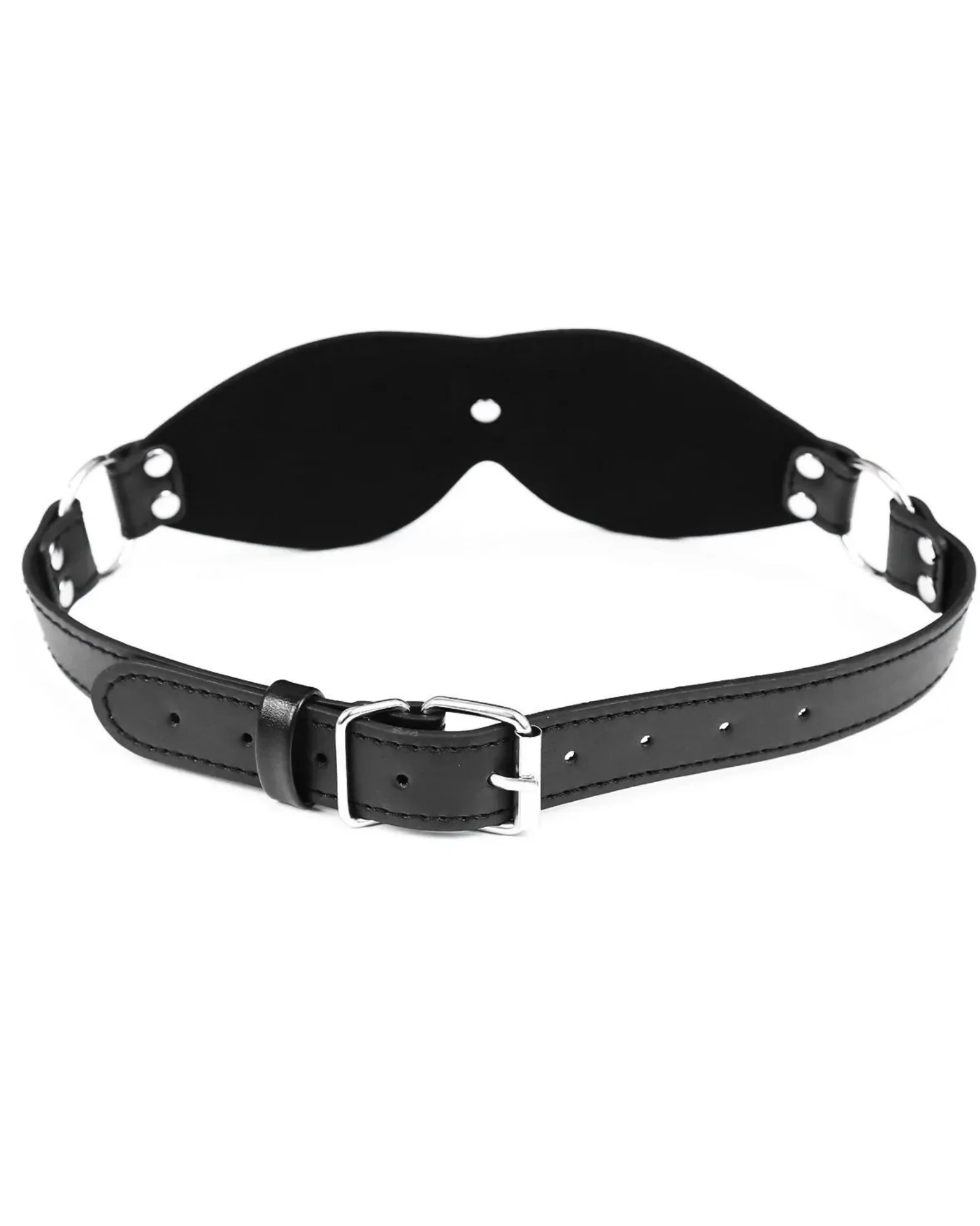 Maska z regulowanymi paskami i metalowymi zapięciami - Image 7