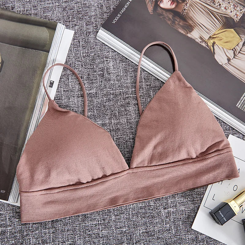 Miękki biustonosz bralette na bez fiszbin - Image 5