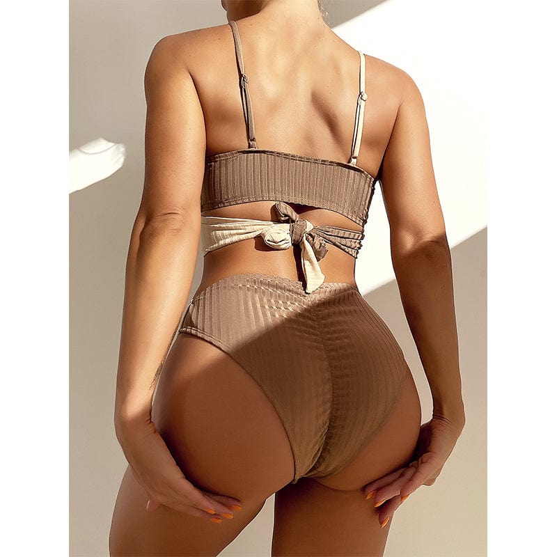 Dwuczęściowe bikini z wysokim stanem - Image 3