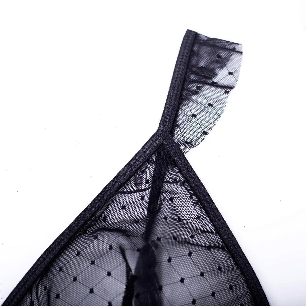 Siateczkowe body w kropki - Image 7