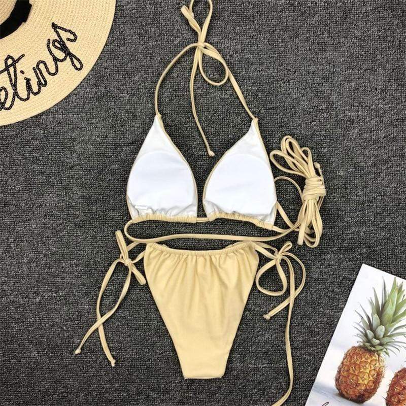 Bikini z wysokim stanem w nowoczesnym stylu - Image 3