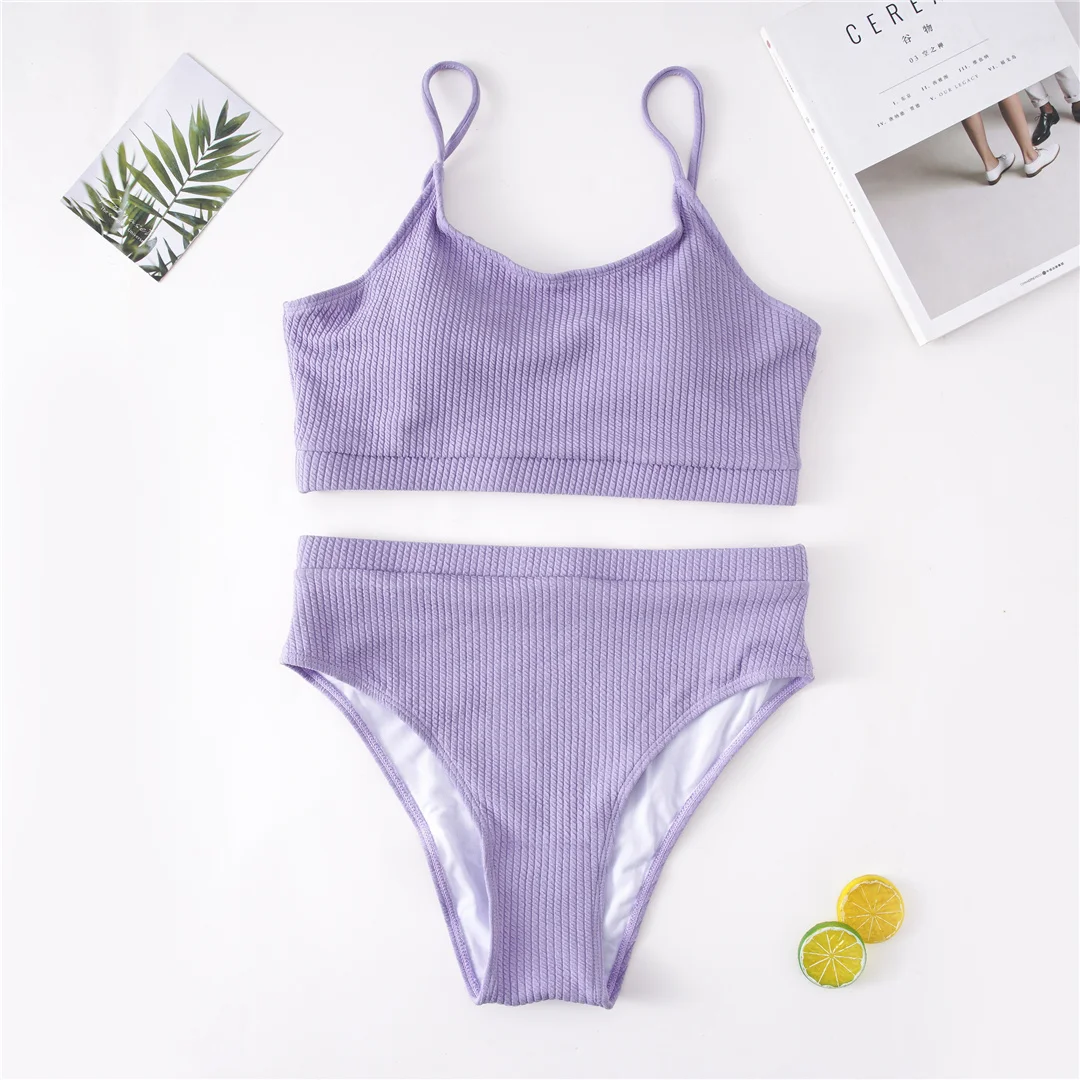 Dwuczęściowy strój kąpielowy plus size z regulowanymi ramiączkami - Image 11