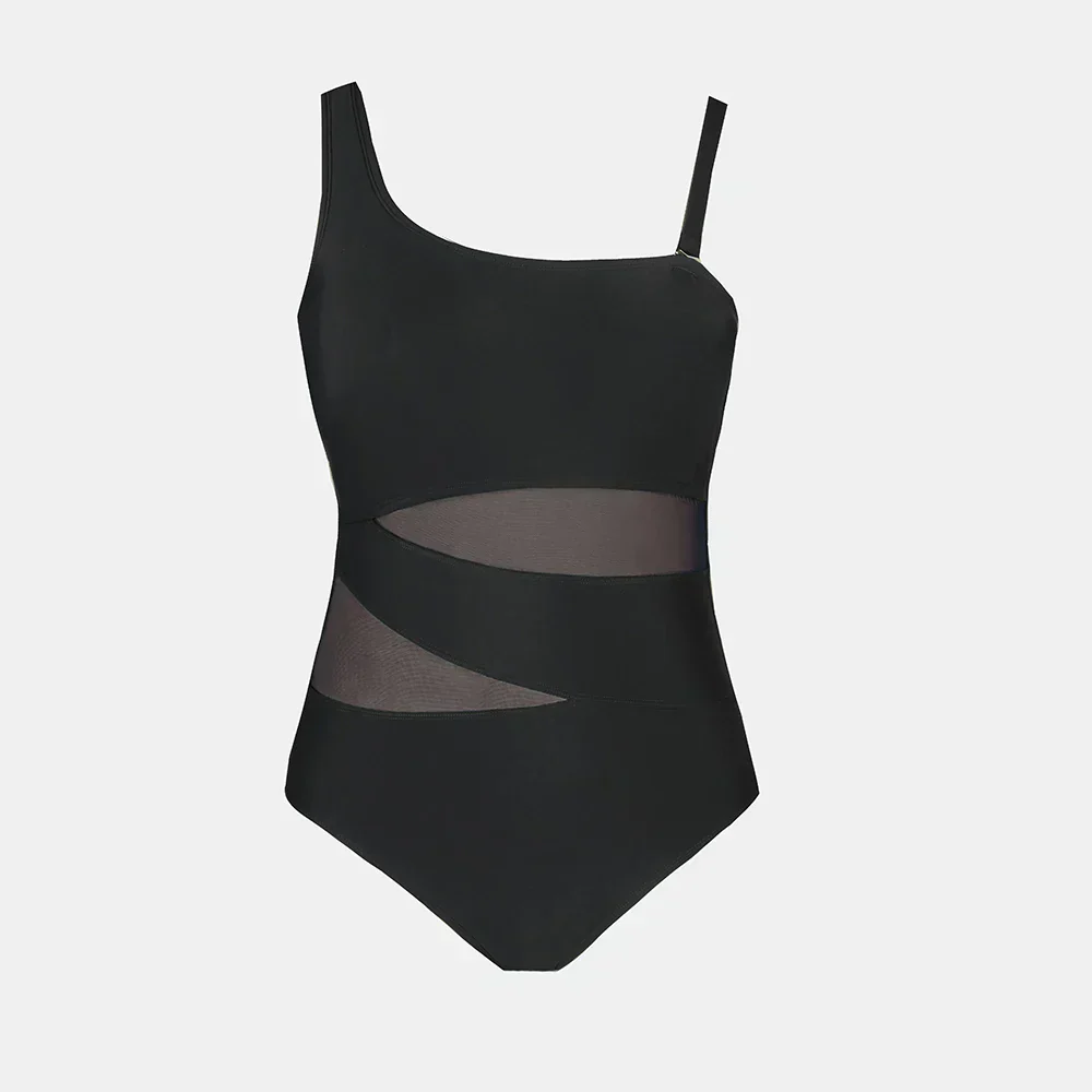 Strój kąpielowy plus size z asymetrycznym krojem - Image 3