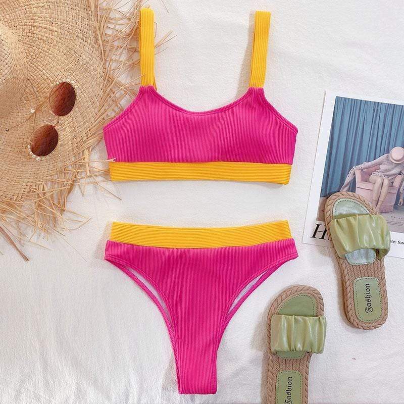 Dwuczęściowy strój kąpielowy z majtkami typu bikini - Image 11