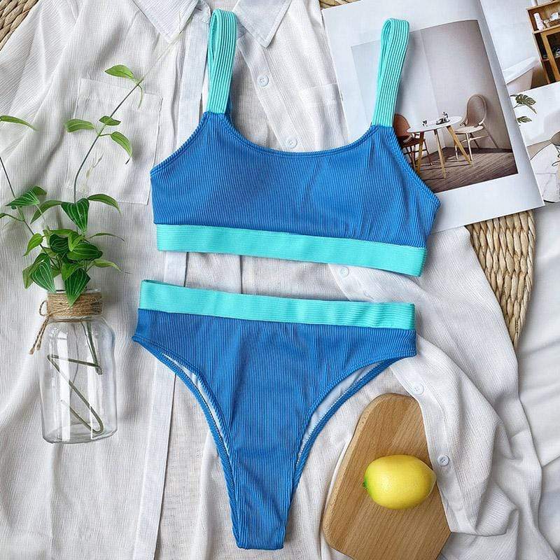Dwuczęściowy strój kąpielowy z majtkami typu bikini - Image 3