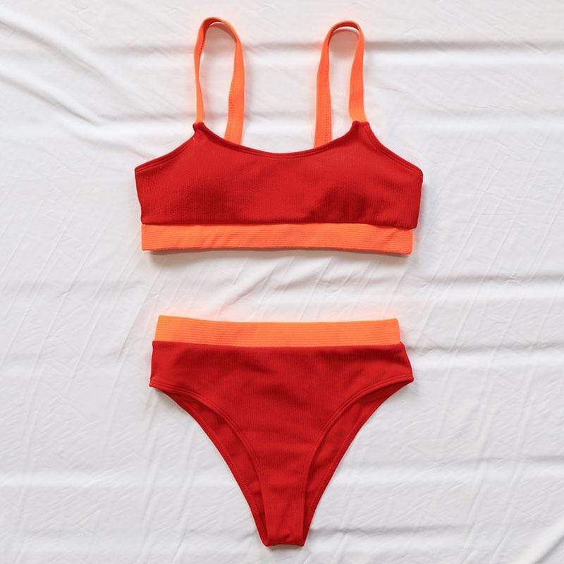 Dwuczęściowy strój kąpielowy z majtkami typu bikini - Image 5