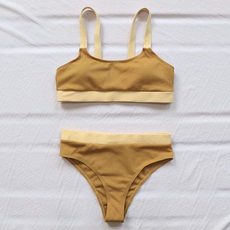 Dwuczęściowy strój kąpielowy z majtkami typu bikini - Image 6
