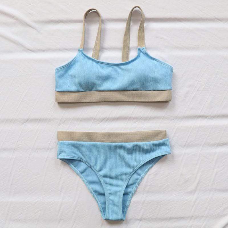 Dwuczęściowy strój kąpielowy z majtkami typu bikini - Image 8