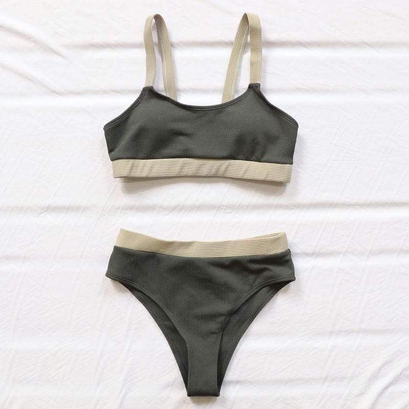Dwuczęściowy strój kąpielowy z majtkami typu bikini - Image 9
