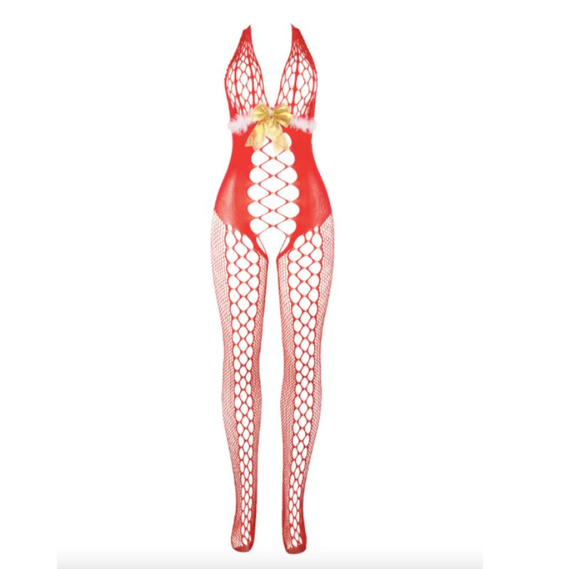 Świąteczne długie bodystocking - Image 5