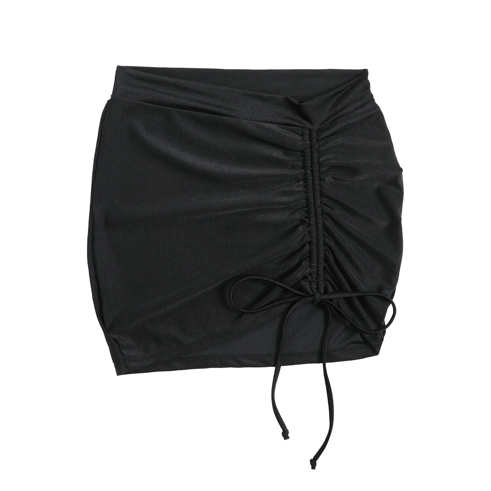 Transparentna mini spódniczka ze ściągaczem - Image 8