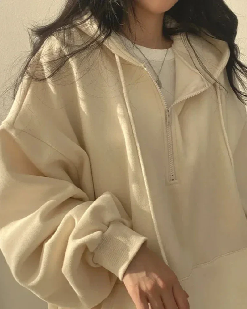 Wygodna bluza oversize z kapturem - Image 20